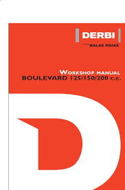 Descarga el pdf en tu dispositivo o. Derbi Boulevard 125 150 200 Workshop Service Repair Manual Pdf Download Heydownloads Manual Downloads