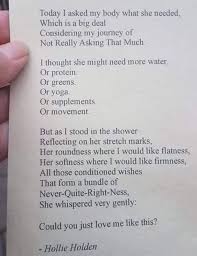 I Like My Body When It Is With Your Pin By Lani Sussman On Equality Respect Self Love Poems Words Pretty Words