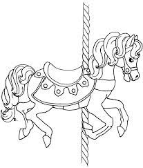All rights belong to their respective owners. Carousel Coloring Pages Coloring Home