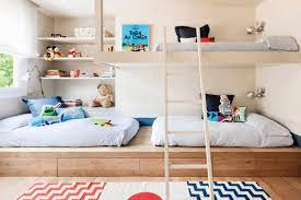 Red sun dipan tempat tidur 2 tingkat kayu mahoni solid. 10 Desain Tempat Tidur Tingkat Untuk Kamar Ukuran Kecil
