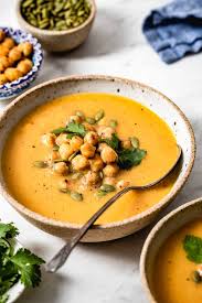 Creamy Vegan Sweet Potato Soup Recipe Foolproof Living Recipe Sweet Potato Soup Vegan Sweet Potato Soup Recipes Sweet Potato Soup