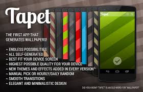Check spelling or type a new query. Tapet Generates Random Wallpapers For Your Mobile Device Android Community