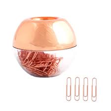 Paper Clips In Magnetic Dispenser Holder Mint Green 28mm Small Desk Accessories Supplies For Women 100 Per Box Paper Clip Holders