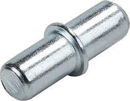 Metal shelf supports pegs kitchen cabinet studs spoon24 | ebay. Amazon Com Rok Hardware 25 Pack Of 5mm Diameter Heavy Duty Divided Shelf Pins With Stop Dual Sided Cabinet Shelf Pegs Book Shelf Pegs Duplo Metal Dowel Pins Metal Dowels For Shelves Home