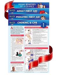 first aid quick reference guides 4 chart bundle for the home or workplace