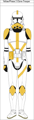 Yellow Phase 2 Clone Trooper By Marcusstarkiller On Deviantart Star Wars Trooper Clone Trooper Armor Star Wars Clone Wars