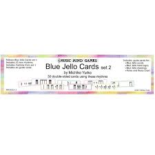 Music Mind Games Blue Jello Cards Set 2