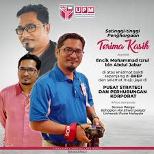 Hep upm memaklumkan, ia atas sebab yang tak dapat. Terima Kasih Selamat Maju Jaya Bahagian Hal Ehwal Pelajar