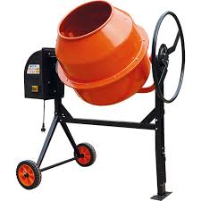 A concrete mixer machine (also commonly called a cement mixer) is a device that homogeneously combines cement, aggregate such as sand or gravel, and water. Jobmate Cement Mixer Benchtop Tools Mitre 10