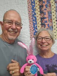 I found the bunny at Capital Quilts in Gaithersburg, MD today.