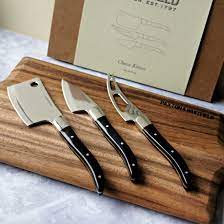 On a recent afternoon of cheese plate assembly, i rifled through my. Paxtons Cheese Knives Set Of Three Cheese Knives Knife Sets Homewares Paxton Whitfield