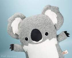 Koala Plush Stuffed Animal Cute Koala Soft Toy Handmade Sewing Stuffed Animals Koala Plush Plush Stuffed Animals