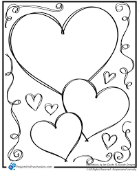 Here's a set of printable alphabet letters coloring pages for you to download and color. Free Printable Valentine Hearts Coloring Home