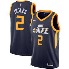 Click links for prices and more details support your favorite nba basketball team and player and look like a pro with these joe ingles. Men S Utah Jazz Joe Ingles Nike Navy 2019 2020 Swingman Jersey Icon Edition
