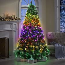 Green fiber optic christmas tree. The Northern Lights Christmas Tree Hammacher Schlemmer