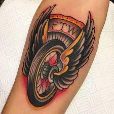 Best traditional tattoo artists in the world. Thank You Michele Samuelebriganti Boldwillhold Biker Tattoos Body Art Tattoos Tattoos