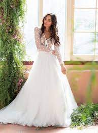Gowns For A Garden Wedding Botanical Wedding Dress Ideas Botanical Wedding Dress Simple Elegant Wedding Dress Sheer Wedding Dress