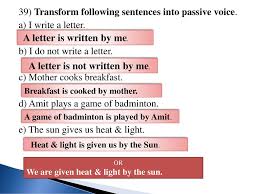 Understanding active and passive voice rules are imperative for candidates preparing for various government exams as well as other competitive exams. Change The Voice Ppt Download