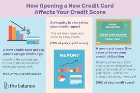 Check spelling or type a new query. How Opening A New Credit Card Affects Your Credit Score