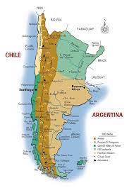 Buenos aires, montevidéu, punta del este, colonia del sacramento e uruguay, argentina e chile. Chile Argentina Mapa De Argentina Santiago De Chile Mapa Paises