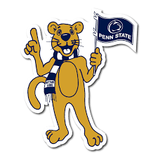 2 Inch Penn State Mascot Dizzler Decal Sticker Lions Pride