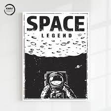 Download now 108 wallpaper dinding kamar keren wallpaper dinding. Hiasan Dinding Dekorasi Wall Home Decor Poster Dinding Kayu Kamar Tidur Anak Cowok Astronot Vintage Shopee Indonesia