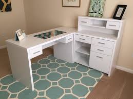 Robot Check Craft Room Desk Home Office Desks Craft Room Design