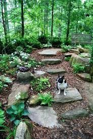 Backyard idea with tiered rocks. 20 Landscaping Wooded Areas Ideas Garden Design Backyard Landscaping Backyard Garden