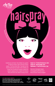 Subplot Studio Customizable Poster Design Hairspray Hairspray Theatre Poster Poster Design