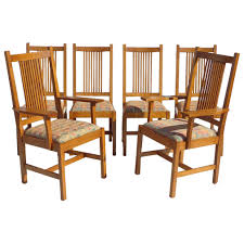 Make mealtimes more inviting with comfortable and attractive dining room and kitchen chairs. Mission Dining Room Chairs 3 For Sale At 1stdibs