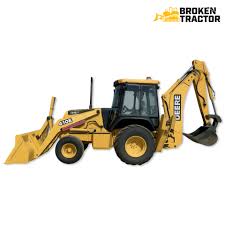 John Deere 410E Backhoe Loader