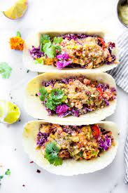 Sprinkle fillets with salt and smoked paprika. Pickled Pineapple Baja Fish Tacos