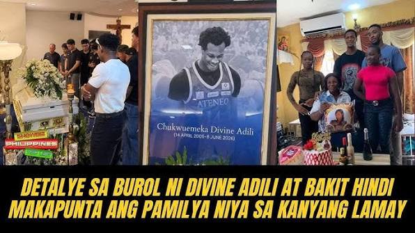 Detalye sa burol ni Divine Adili at bakit hindi makapunta ang pamilya niya  sa kanyang lamay