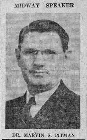 Dr Marvin Summers Pittman Sr. (1882-1954)