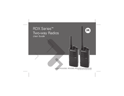 motorola xu1100 xtn series uhf operating instructions