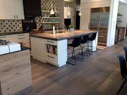 Almost all other new flooring, whether its tile or wood, will be thicker. Cabinets And Hardwood Flooring Before Or After Hardwood Flooring Installation And Refinishing Experts Chicago Area