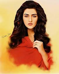Digital Painting For The Amazing Sarah Khan Designbywaqas Hope You Like It Travel Likeforlike Smile Prettiest Actresses Pakistani Actress Celebrities