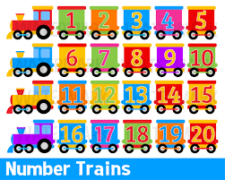Numbers Train Clipart Trains With Numbers Classroom Sticker Etsy Train Clipart Math Clipart Clip Art