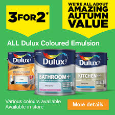 Homebase 3 For 2 On All Dulux Coloured Emulsion Get