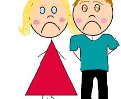 Image result for cartoon of sad kids