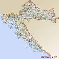 Sur le site mapcarta, la carte ouverte. Carte De La Croatie Cartes Detaillees Des Regions Carte Autoroutes Carte Touristique