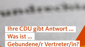Die gewonnene stunde an tageslicht sollte die arbeitszeit. Ihre Cdu Gibt Antwort Gebundene R Vertreter In Und Reserveliste Cdu Stadtverband Mechernich
