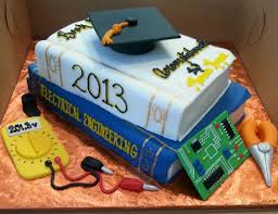 Electrical Engineer Grad Cake Graduation Festas De Formatura Da Faculdade Bolos De Formatura Arte E Festa