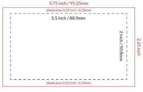 The standard business card dimensions in canada and the us are 3.500 x 2.000 inches (8.890 x 5.080 cm). Dafafad Business Card Size
