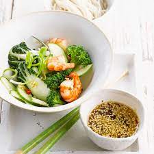 Crevettes Aux Brocolis Recettes Recette Recettes De Legumes Verts Brocolis Recette