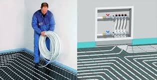 Boru döşeme ve guruplandırma işlemleri tamamlandıktan sonra seçilen başlangıç noktasına kolektör monte edilecek ve boru ağızları kolektöre bağlanacaktır. Oventrop Yerden Isitma Izmir Isi Pompasi Daikin Isi Pompasi Toshiba Isi Pompasi Vaillant Isi Pompasi Viessmann Isi Pompasi Panasonic Isi Pompasi Dimpleks Isi Pompasi Midea Isi Pompasi Midori