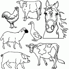 Keep your kids busy doing something fun and creative by printing out free coloring pages. Drawing Farm Animals 21427 Animals Printable Coloring Pages