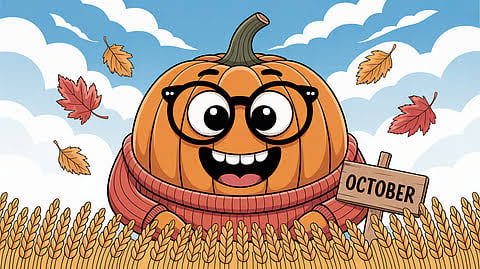 The curious origin of October