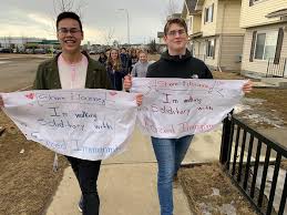 Holy Trinity Catholic High School In Fort Mcmurray Walked Half Way Across The Earth Development And Peace