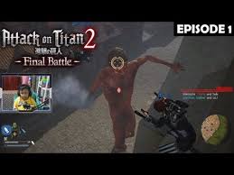 Pakai Tembakan Attack On Titan 2 Final Battle Pc Gameplay 1 Di 2020 Attack On Titan Game Final